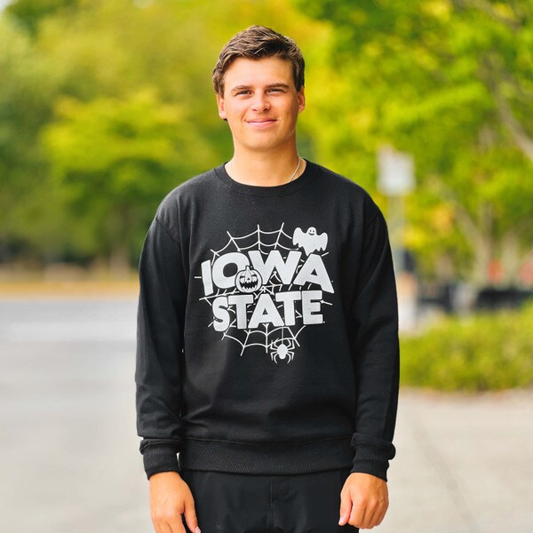 CI Sport Halloween Glow In The Dark Black Crewneck